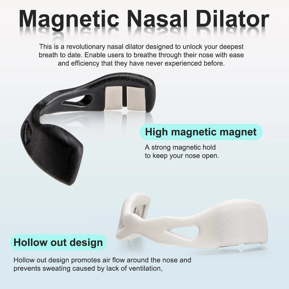 Magnetic Nasal Dilators for Enhanced Sleep & Reduced Snoring | Breathing Strips Kit