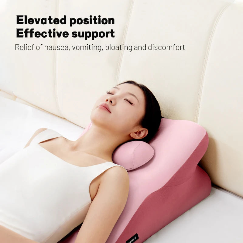 Adjustable Memory Foam Acid Reflux Wedge Pillow, Multifunctional Prone Sleeping Cushion